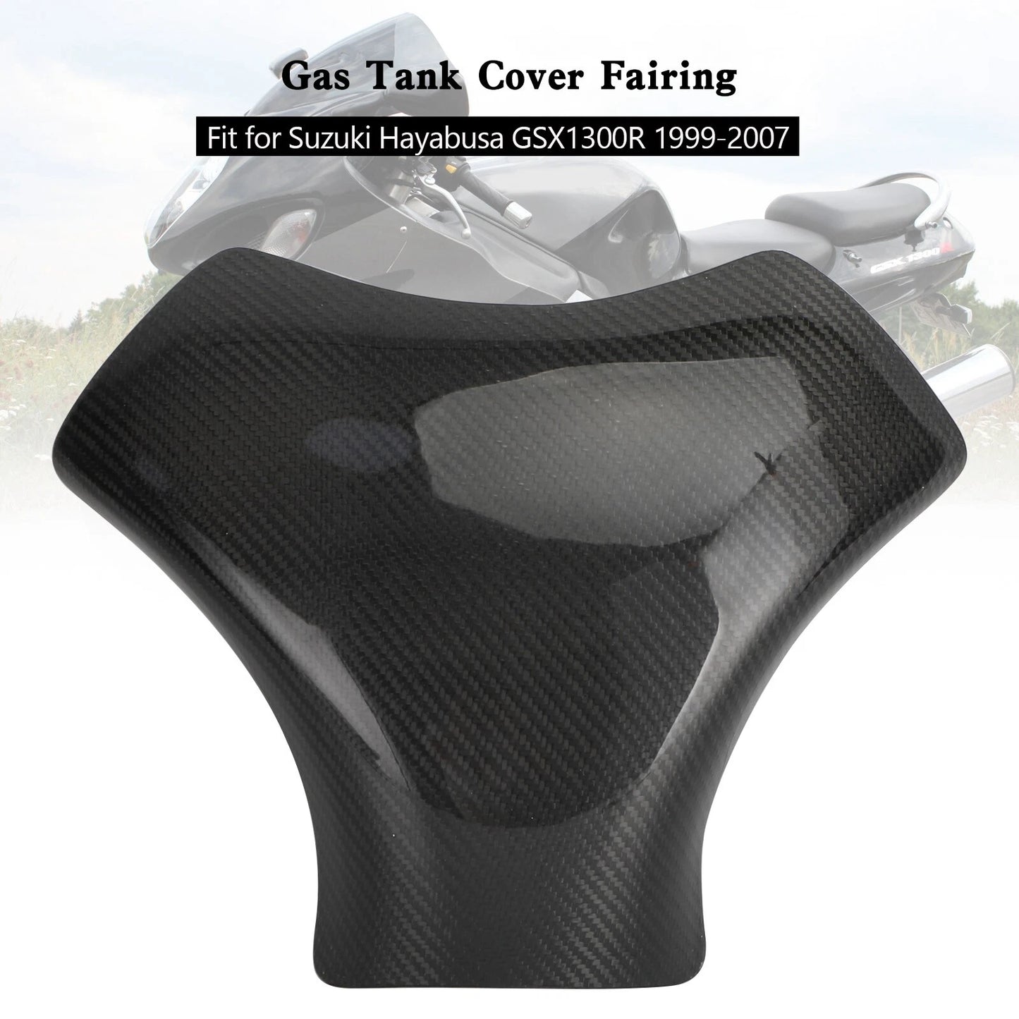 Fuel Tank Cover for Suzuki Hayabusa GSX1300R (1999-2007) Carbon Protector