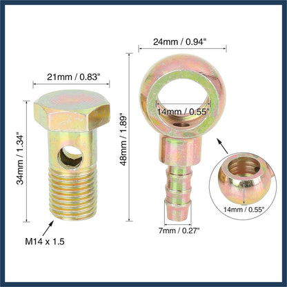 Banjo Bolt Washer / 14mm Diameter / Banjo Bolt Washer for Motorcycle
