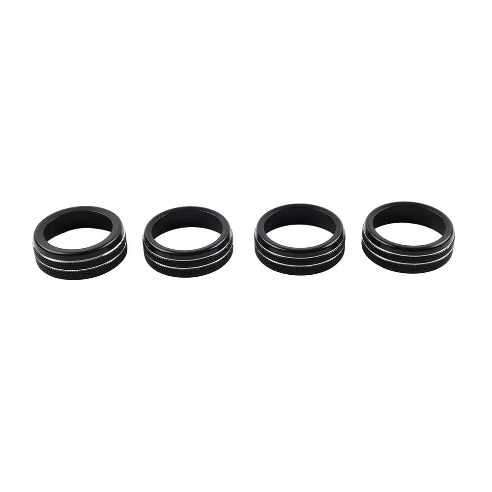 AC Climate Control Knob Trim for Toyota Tacoma (2016-2023) Black