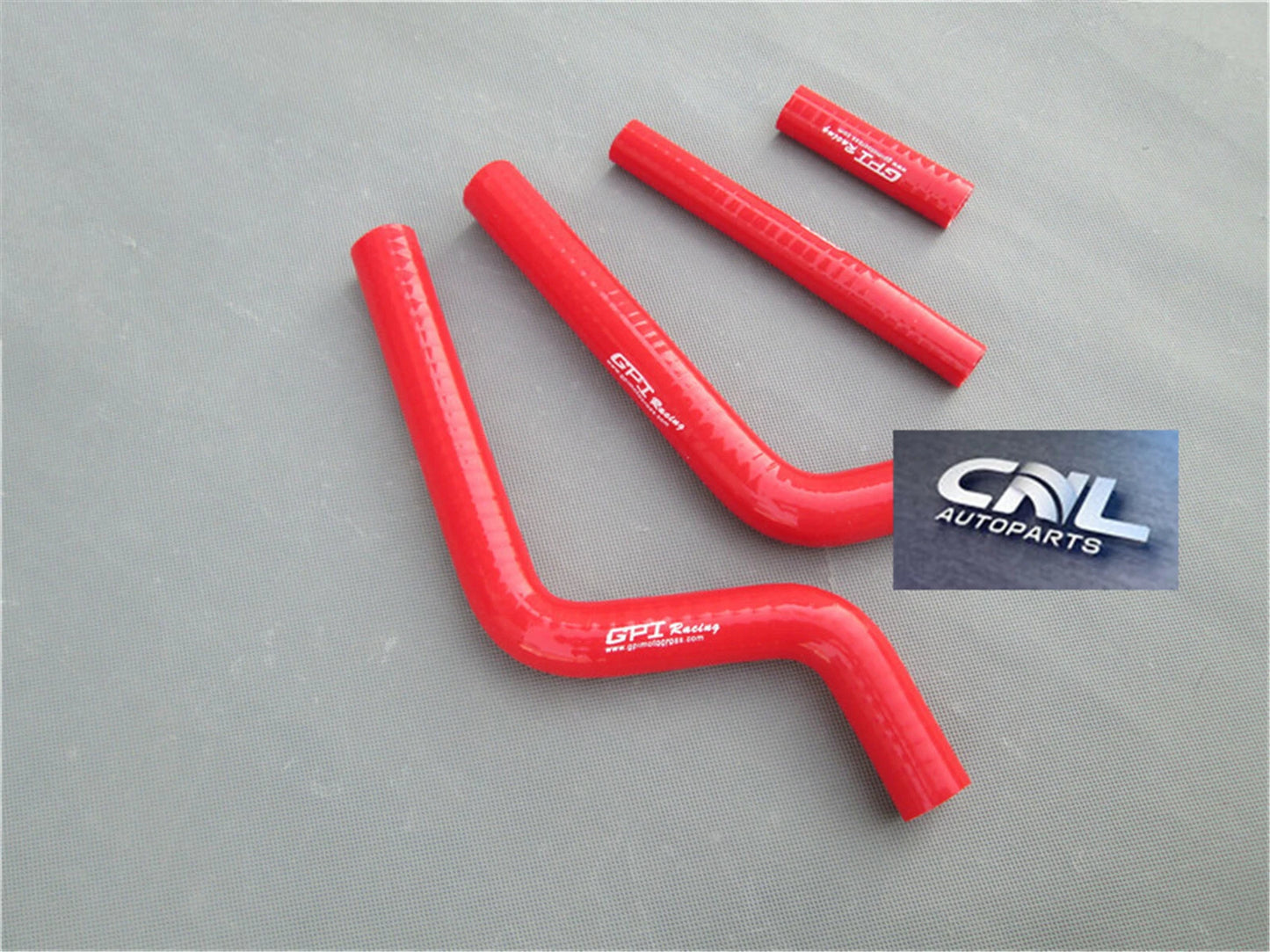 RED silicone radiator hose for YAMAHA YZ125 (1996-2001)