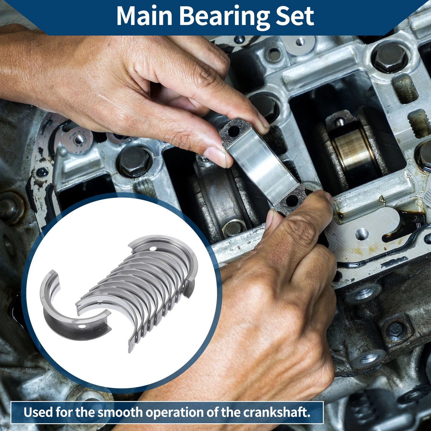 Main Bearing Set for Chevrolet Cruze (2011-2015)