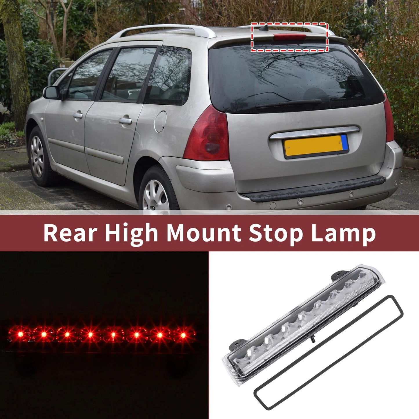White LED Third Brake Light for Chevrolet Suburban 1500/2500
