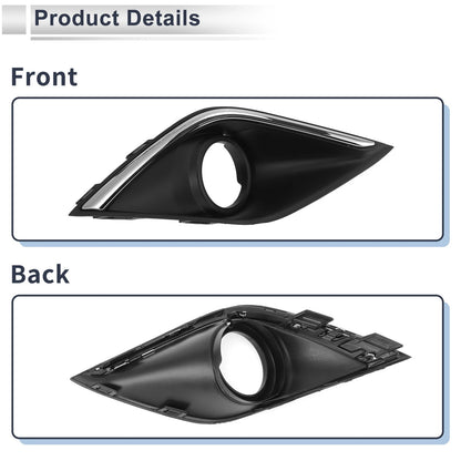 Front Right Fog Light Grill for Mitsubishi Outlander (2016-2019)