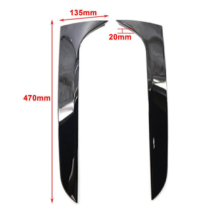 Rear Window Spoiler Canard Splitter for Audi A4 B8 Allroad Avant (2009-2016)