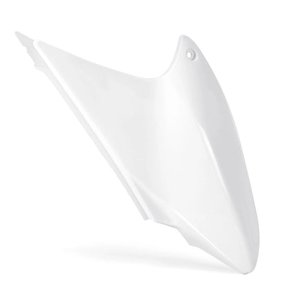 White Right Side Number Plate Cover for Honda CRF230F (2004–2009)