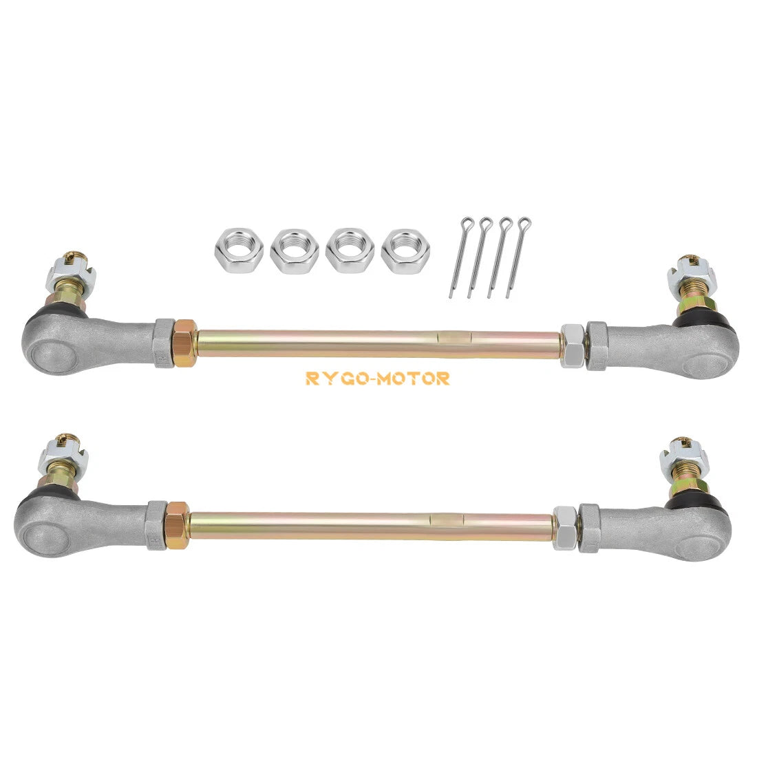 2 x Tie Rod Ends Assy for Yamaha Bear Tracker 250 YFM250X YFM250B (1999–2004)