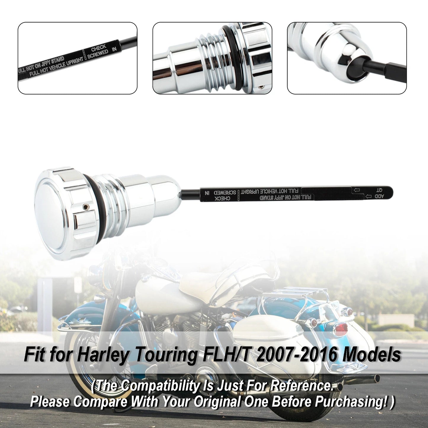 Fuel Cap Plug for Harley Touring FLH/T (2007-2016)