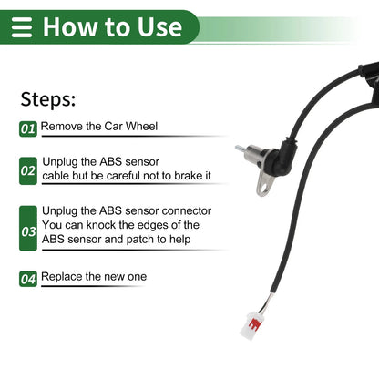 ABS Wheel Speed Sensor for Mazda Premacy (1999-2003)