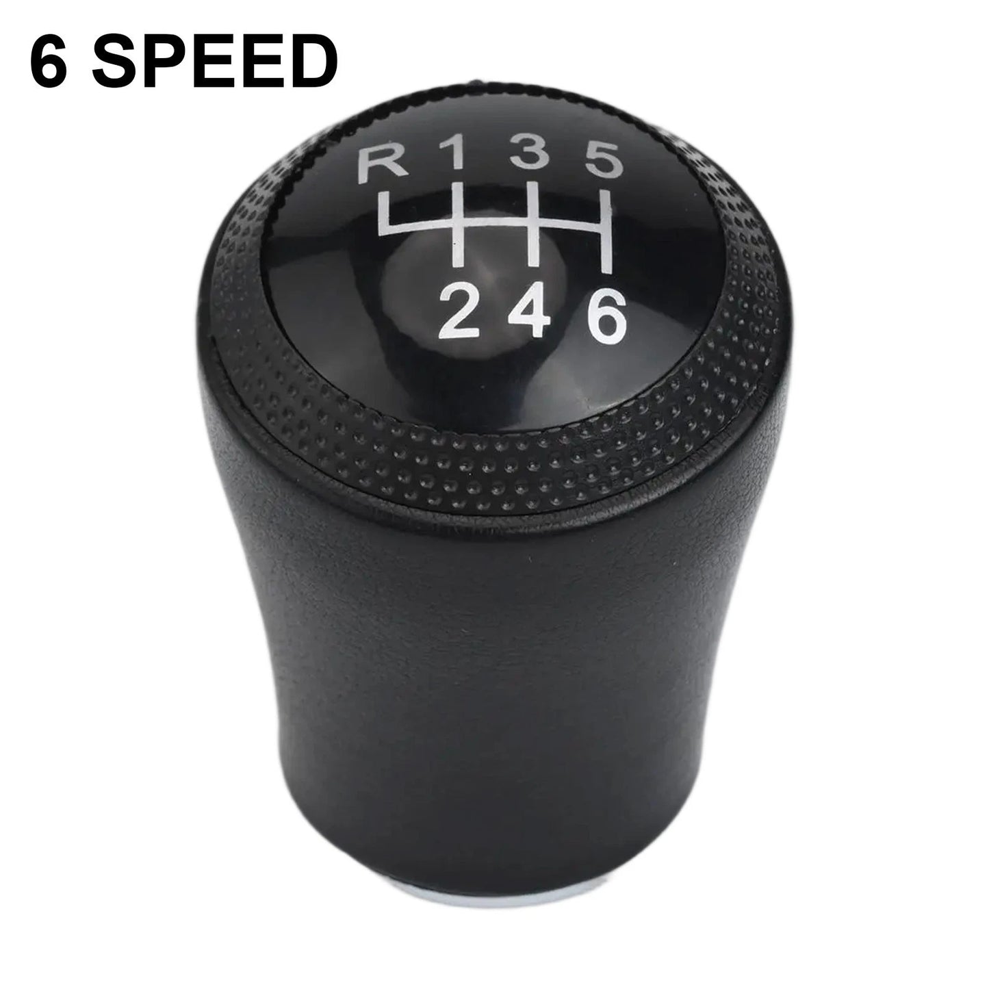 Shift Knob Black PU Leather for Audi A4 B5 C5 (1994–2005)