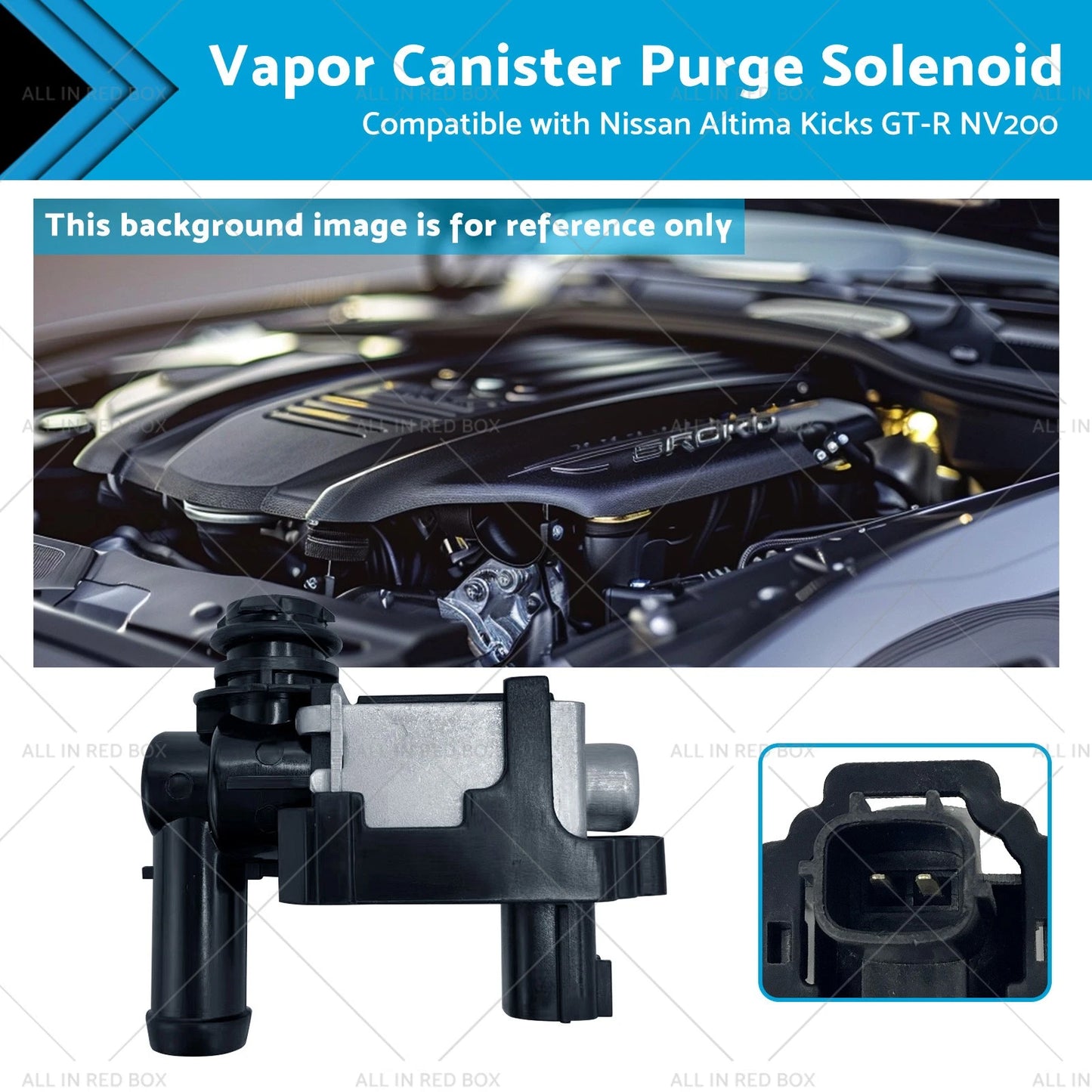 Vapor Canister Purge Solenoid for Nissan Altima Kicks GT-R NV200 (13-21)