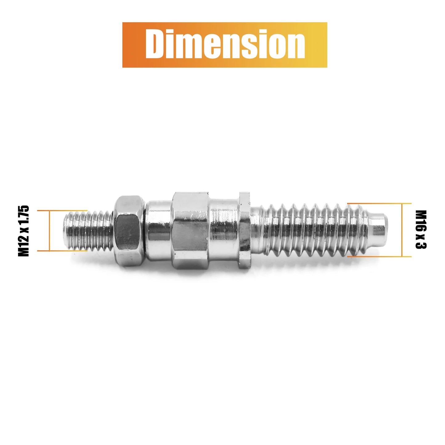 Front Rear Bumper Tow Hook Bar Screw Adapter for BMW E Series