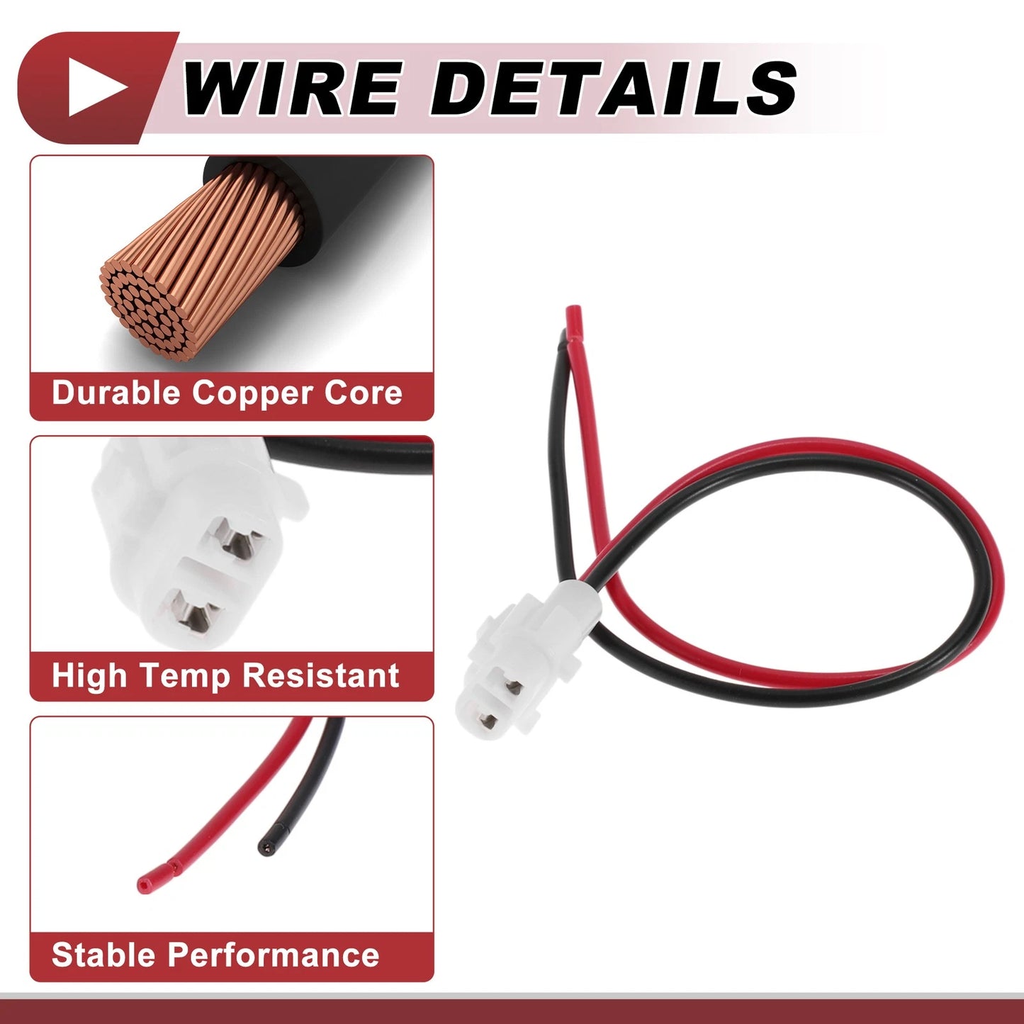 Rear Fog Light Socket Wiring for Toyota Prado (2009-2023)