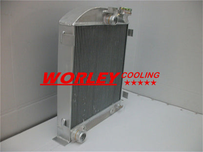 3 Core Aluminum Radiator & Fan for 1932 Ford Chopped Engine (1932)