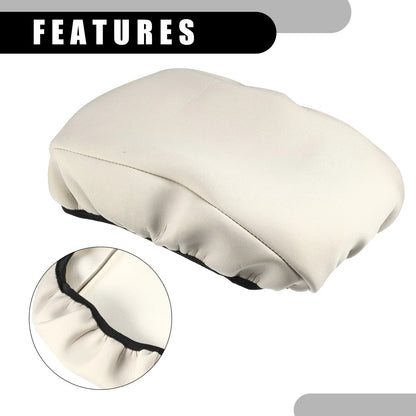 Center Console Armrest Cover for Ford Fusion (2013-2019) Neoprene Beige