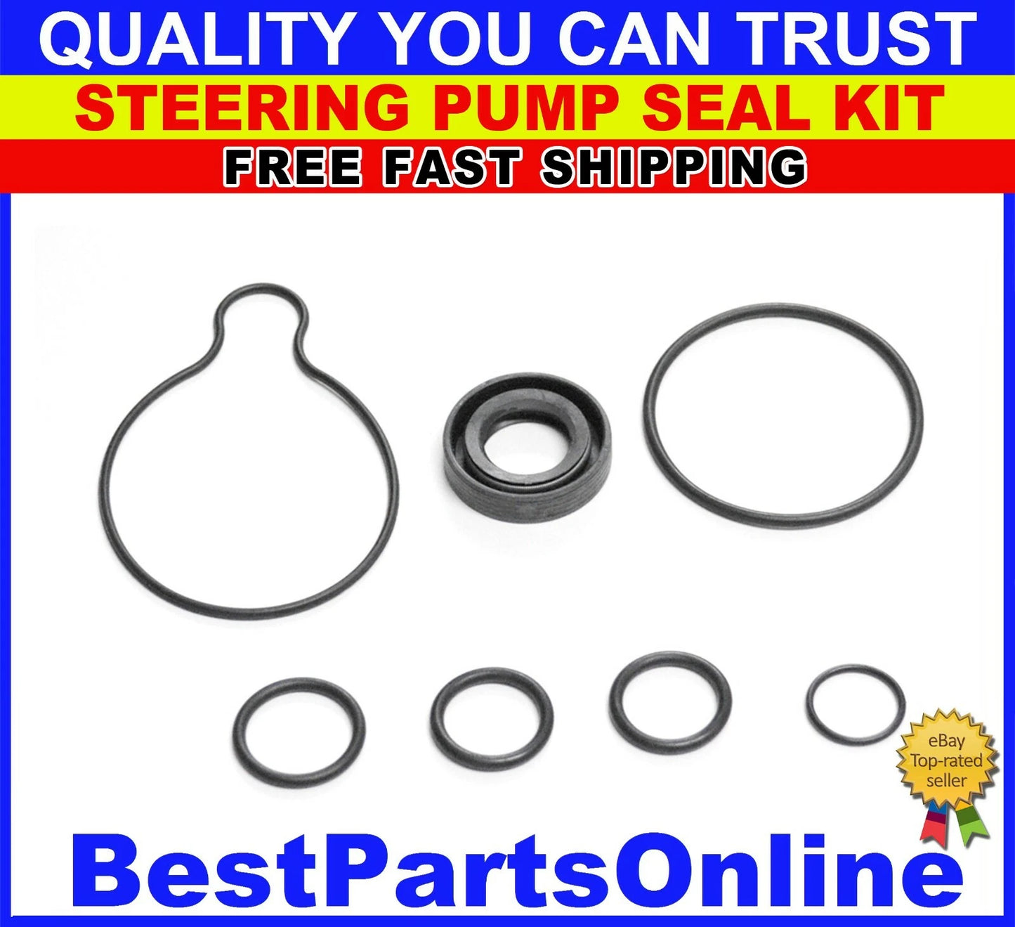 Power Steering Pump Seal Kit for Audi A3 (1996–2003)