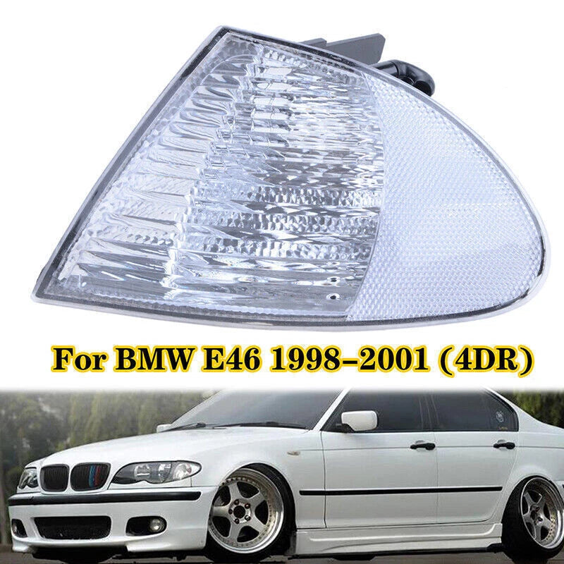 Front Indicator Turn Signal Light for BMW E46 320i 323i 325i (1998-2001)