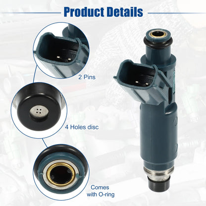 4 x Fuel Injectors for Toyota Corolla CE LE VE 1.8 (1998-1999)