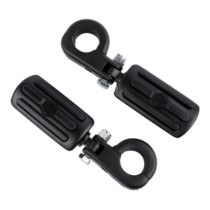 1-1/4" Highway Bar Foot Pegs Clamps for Harley Touring Electra Road Glide (2009-2023)