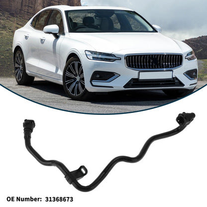 Radiator Hose for Volvo S60 (2019-2022) Plastic Coolant Hose Black 1Pc