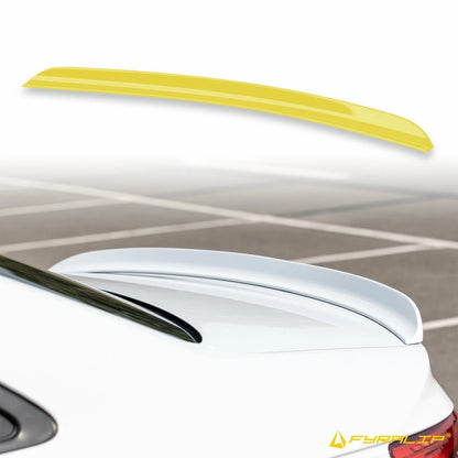 Boot Lip Spoiler for Audi A4 B5 Sedan Yellow (1995-2001)