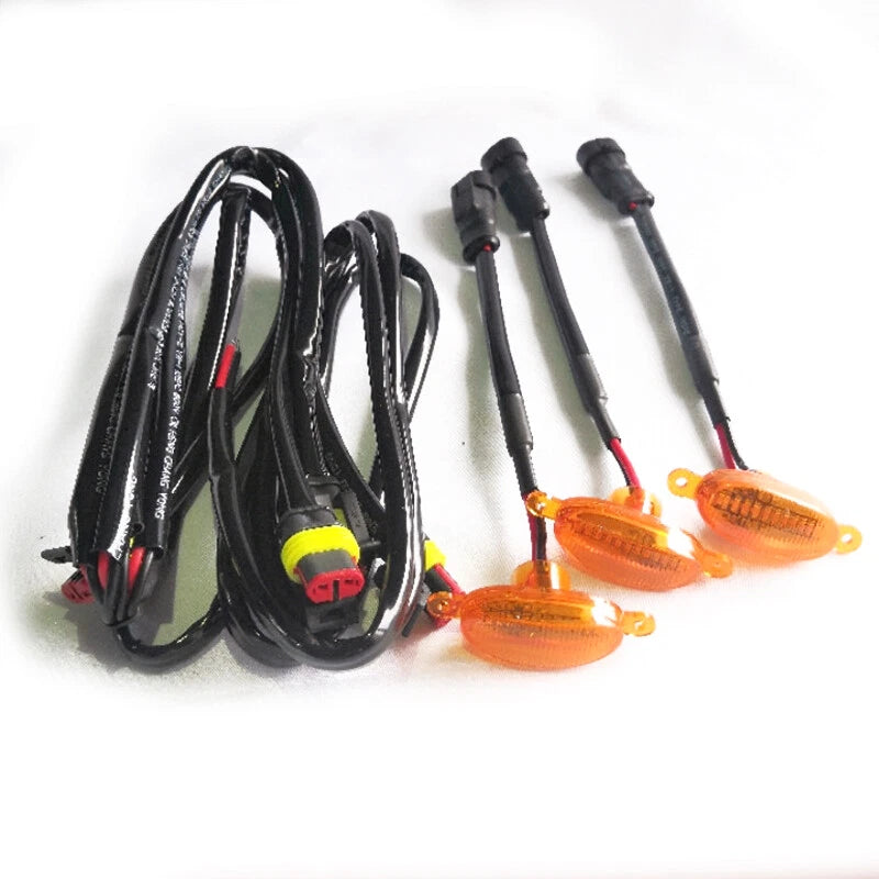 3 x LED Amber Grille Mark Lights for Toyota FJ Cruiser (2007-2014)