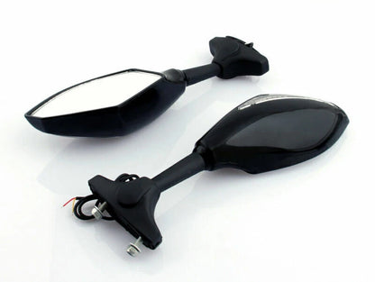 Motorcycle Mirror Turn Signal for Honda Kawasaki Suzuki Yamaha Ducati