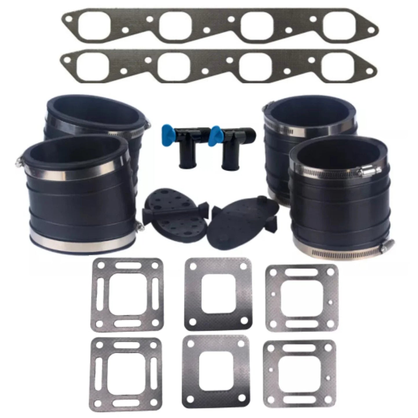 Exhaust Bellow Gasket Kit for MerCruiser V8 330-370 (4")