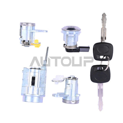 2 x Ignition Door Lock Cylinder & Gas Fuel Lock for Tacoma (1995–2004)