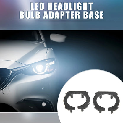 H7 LED Headlight Adapter 2 x for Honda CBR, Suzuki GSXR, Yamaha