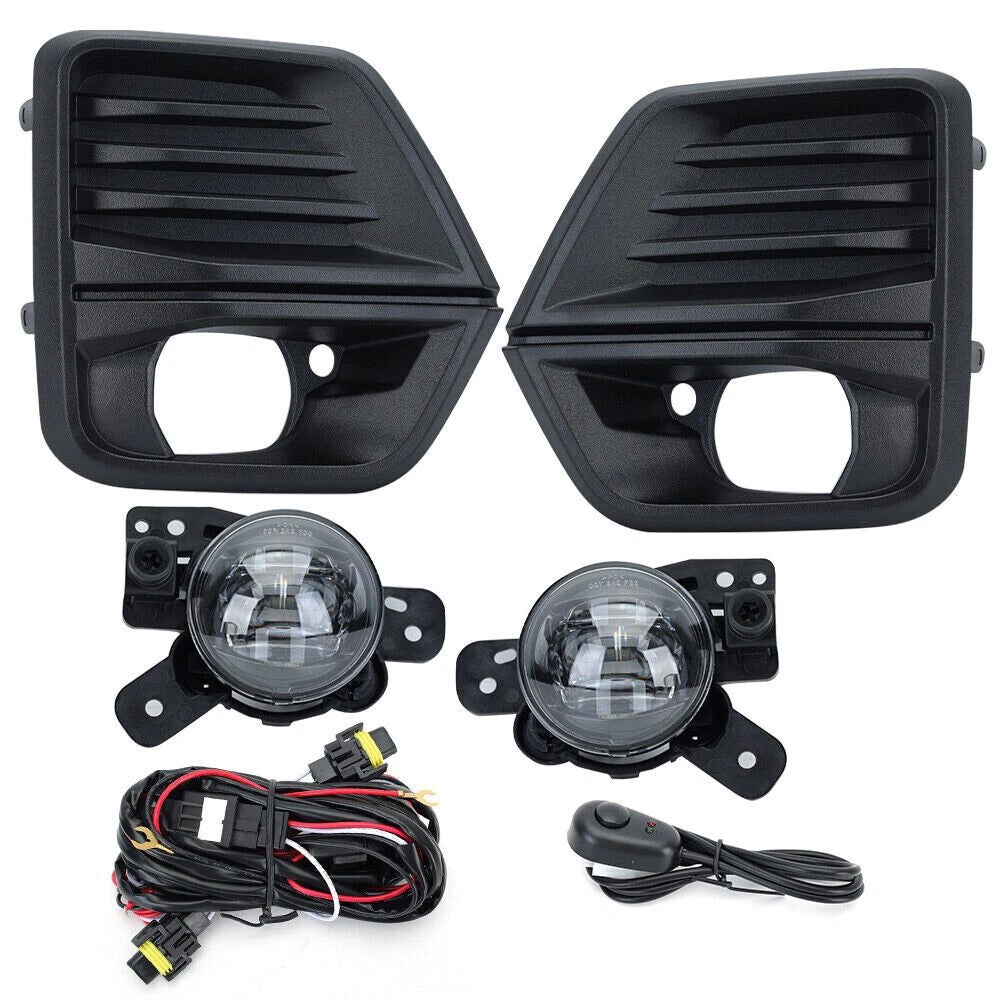 LED Fog Lamps & Covers for 23-24 Chevy Colorado Front Bumper (2023-2024)
