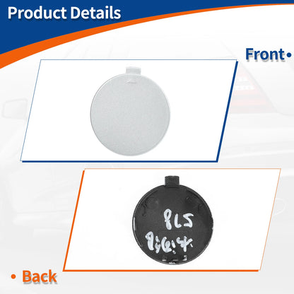 Front Car Bumper Tow Hook Cover for BMW 1 Series (2012-2019) - Ice Silver