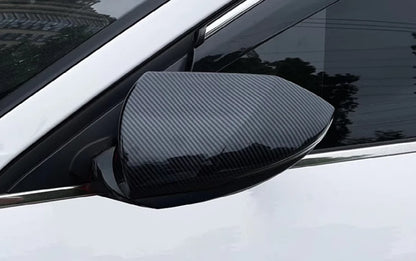 Rearview Mirror Side Carbon Fiber Cover Trim for Hyundai Elantra (2021-2024)