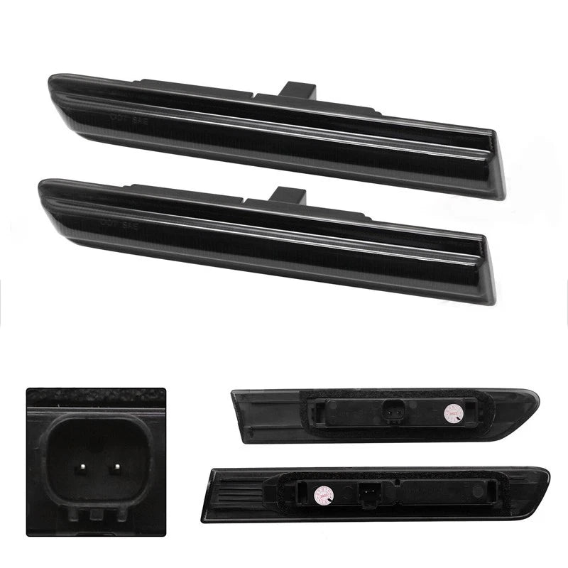 Side Marker Lights  White Lamps for Acura TL (2004-2008)