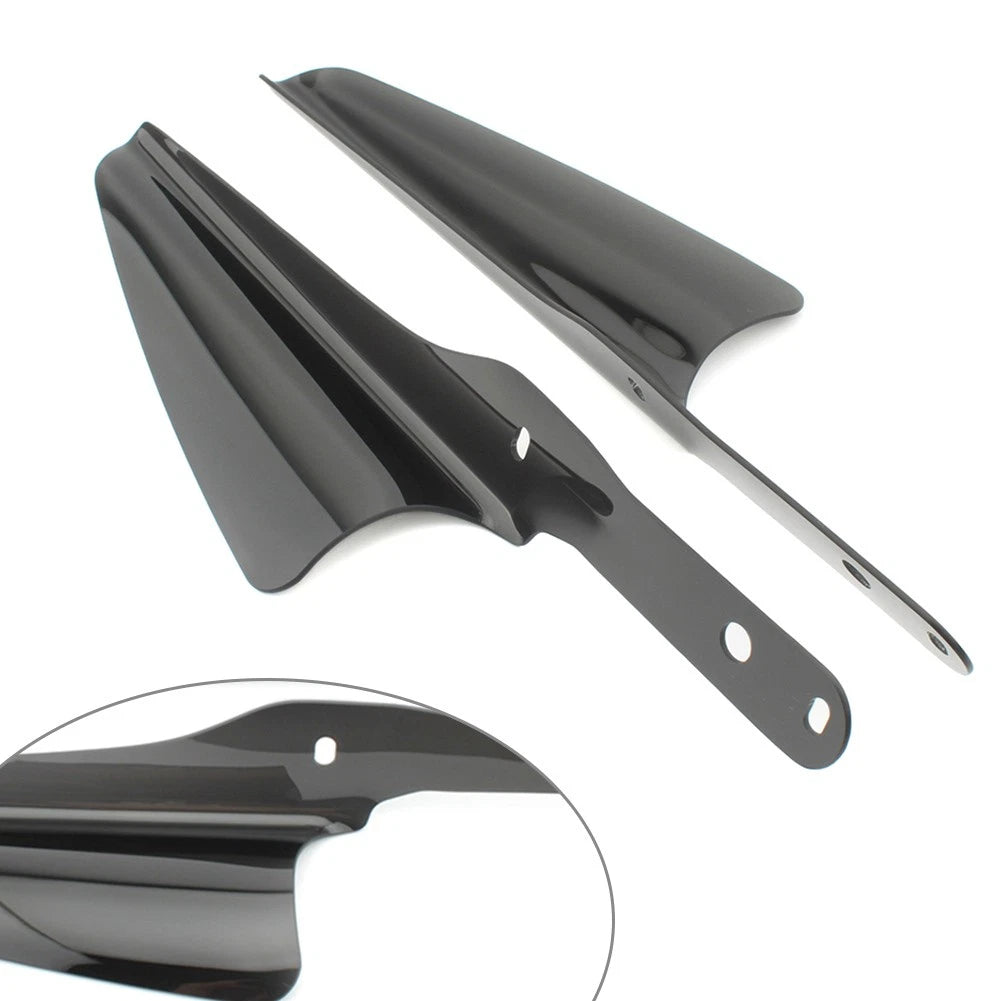 Wind Deflectors for Harley Road King (1995-2020) Black