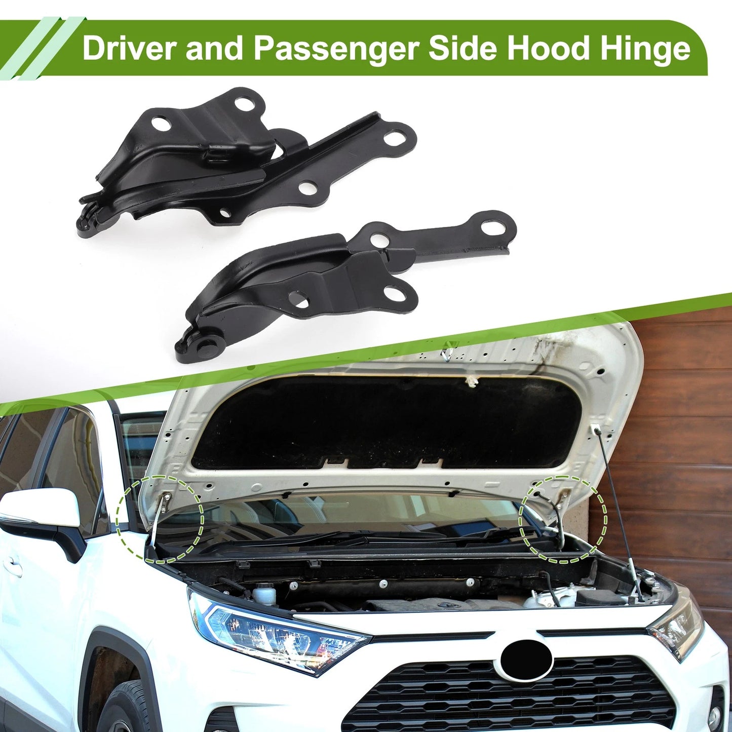 Bonnet Hinges for Toyota 4Runner 2003-2009 Front Bonnet Bracket 2 x Parts