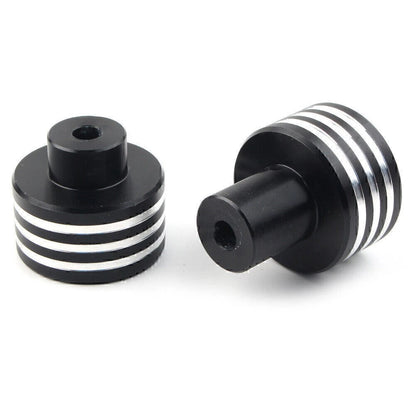 Handle Bar End Plug for Honda Rebel 500 CMX500 300 CMX300 (2017-2019) Black/Silver