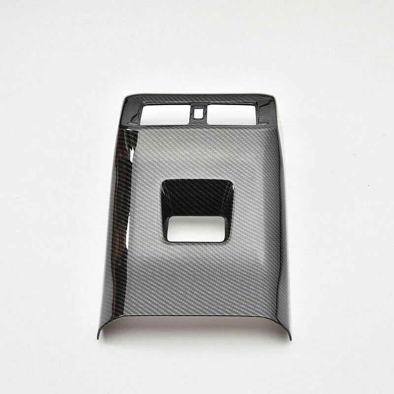 Carbon Fiber Rear Seat Air Vent Cover Trim Decor for Toyota RAV4 (2019–2023)