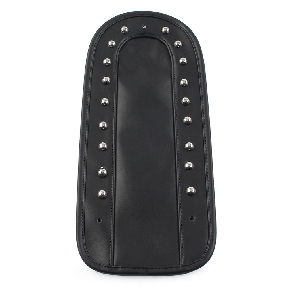 Rear Fender Bib Solo Seat for Harley Heritage Softail 2006-2017 Black PU Leather