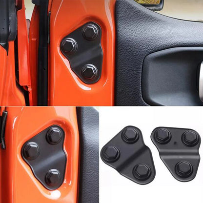 Door Lock Cover & Screw Protector Trim for Jeep Wrangler JL JT (2018-2024)