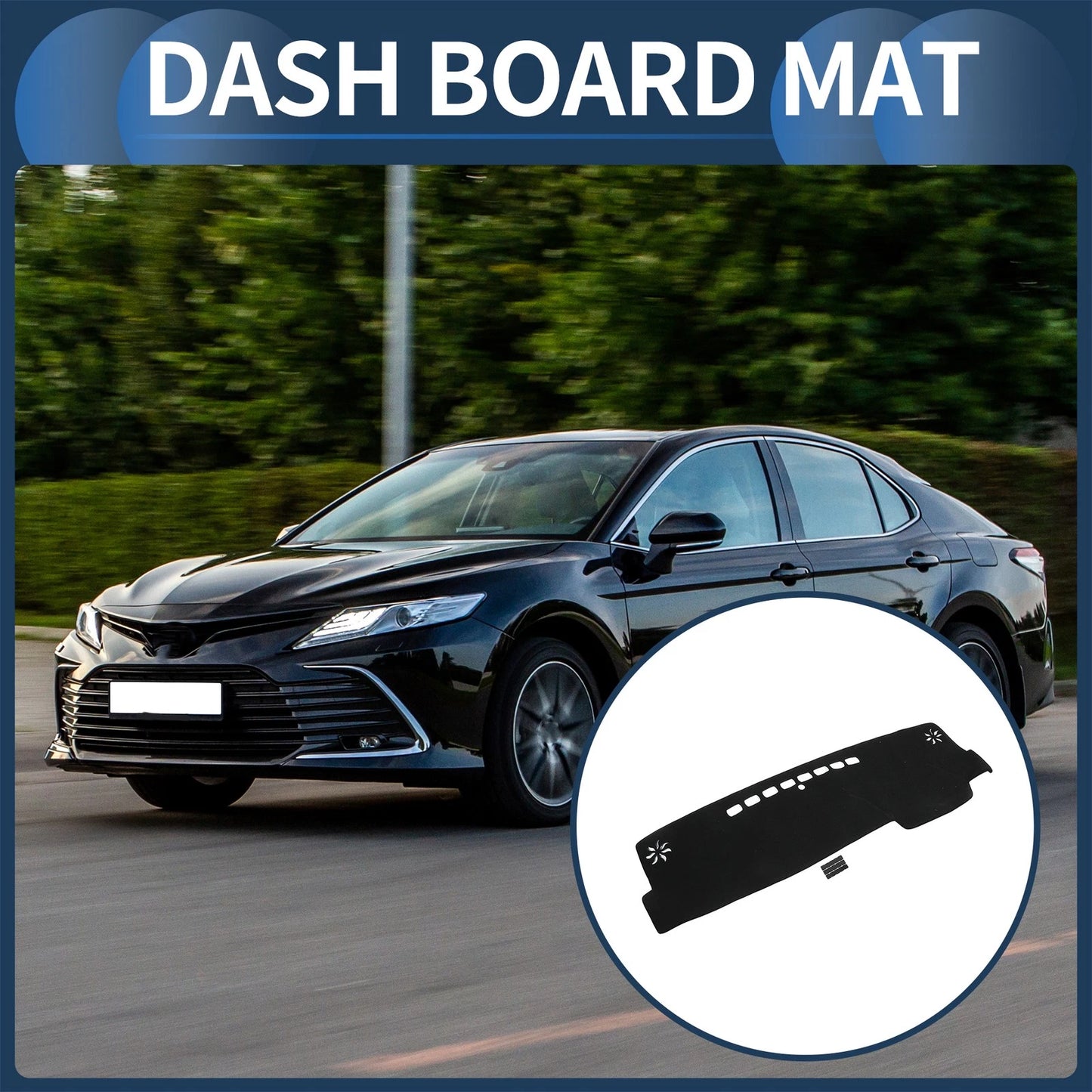 Dash Cover Mat / 1 Set for Toyota Camry (2018–2023)