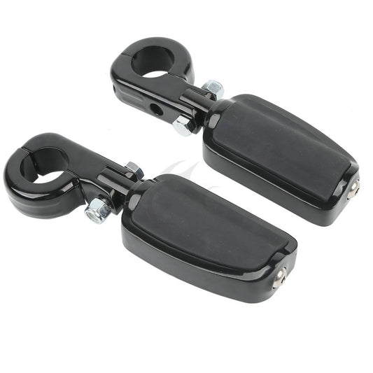 1 1/4" Highway Bar Foot Pegs for Harley Softail Fatboy Deluxe