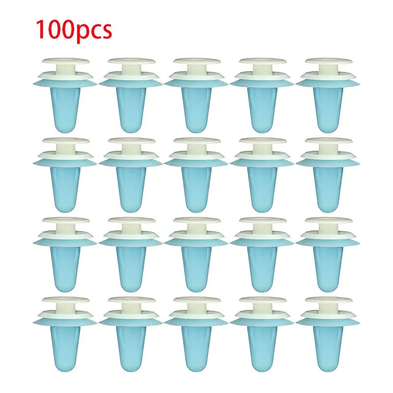 100 x Door Panel Retainer Trim Clips for Toyota (Fits 2000-2023)