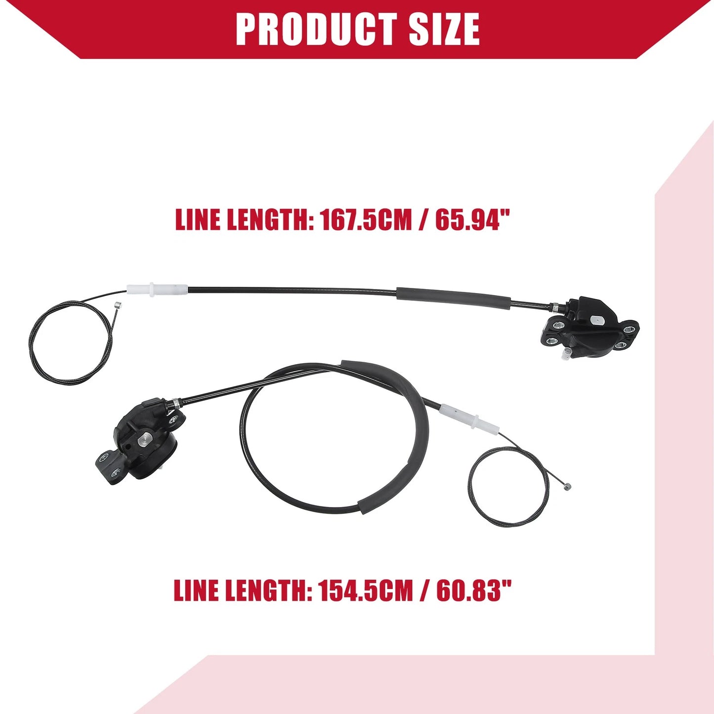 Left Power Sliding Door Cable for Honda Odyssey (2005-2010)
