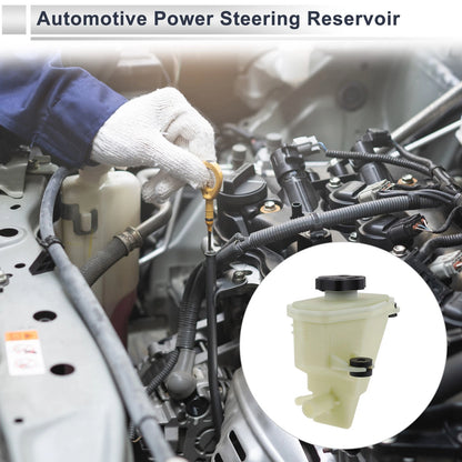 Power Steering Reservoir 1 Pc Beige for Ford Edge (2007-2010)