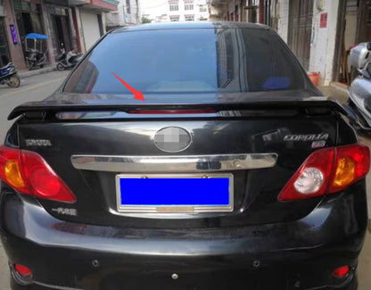 Gloss Black Trunk Spoiler Wing for Toyota Corolla 2003-2013 with Brake Light