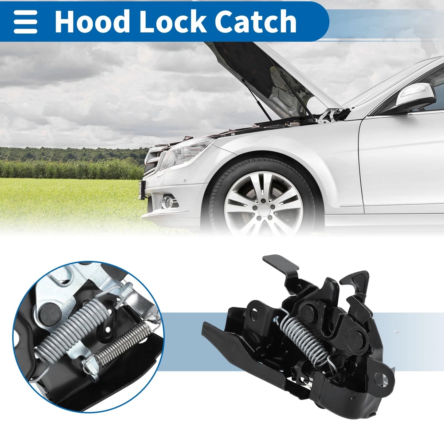 Hood Latch Assembly for Toyota Highlander (2010-2013)