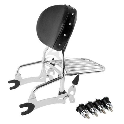 Chrome Sissy Bar Spools for Indian Chieftain Roadmaster (2014-2022)