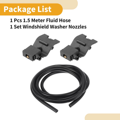 Windshield Washer Nozzle Kit for Toyota 4Runner (2010-2023) - 1 x Fluid Hose
