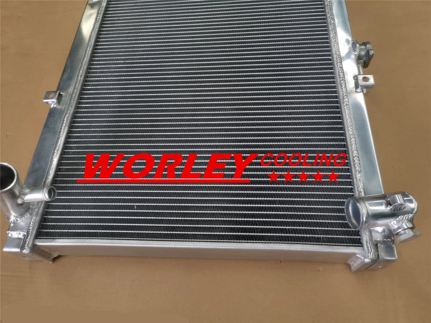 3ROW Aluminum Radiator & Fan for Mazda HC Luce Turbo II 1.3L (1986-1991)