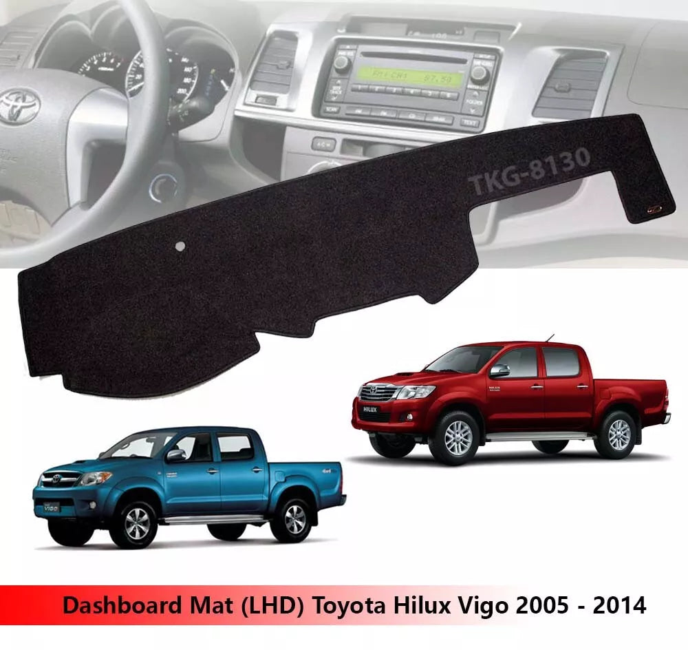Dashboard Mat Pad for Toyota Hilux 2005-2014 (LHD)